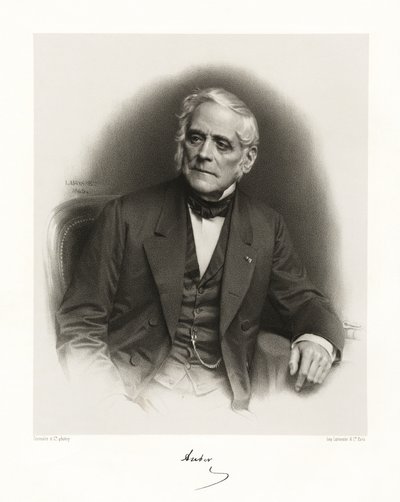 Daniel François Esprit Auber by Jean Baptiste Adolphe Lafosse